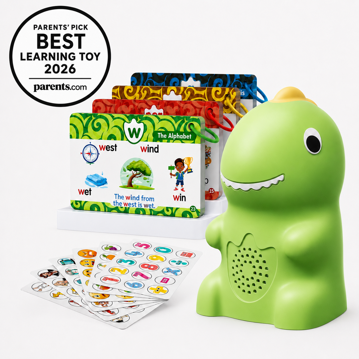 Dinoro-the little dino who loves to read