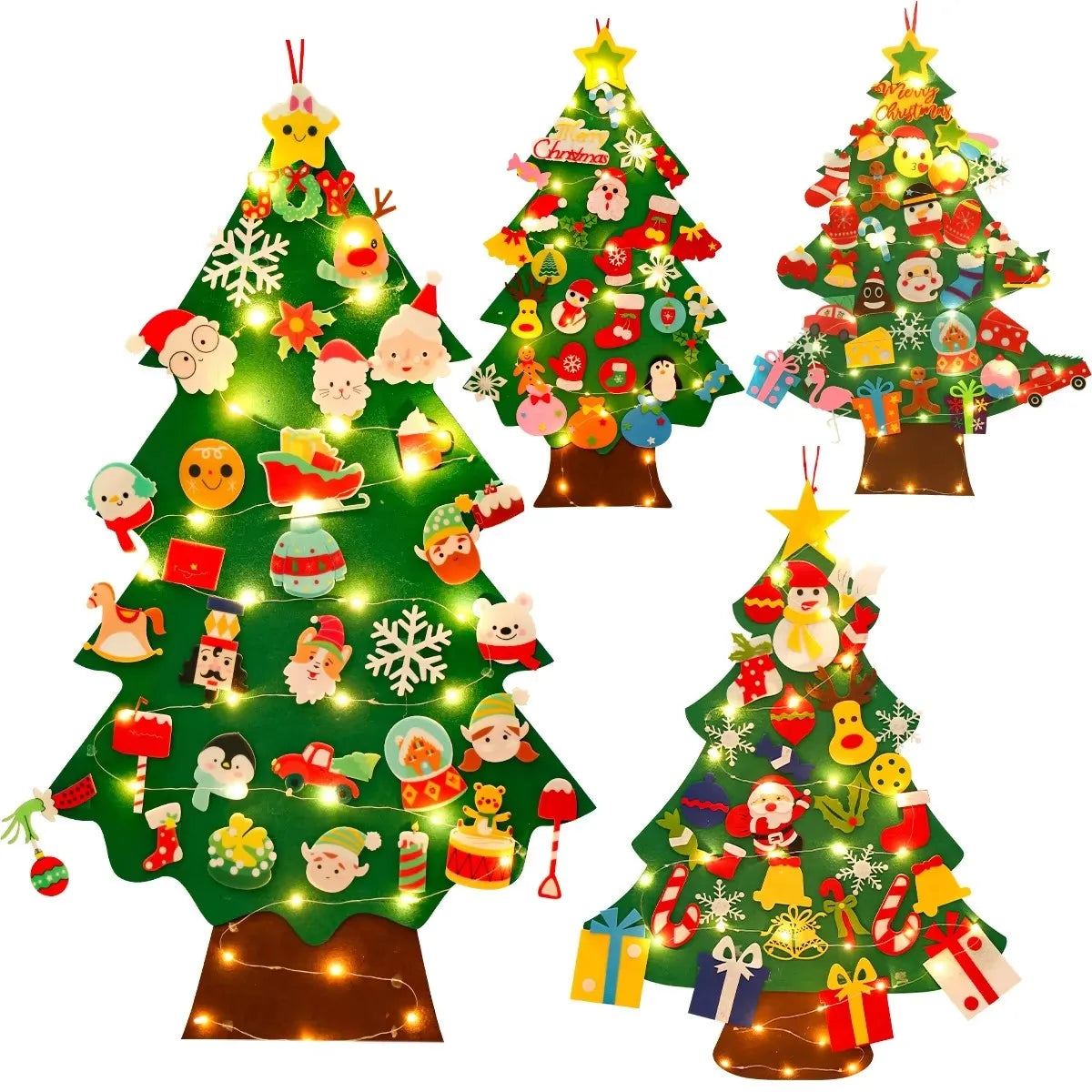 Christmas Tree with 32 Ornaments