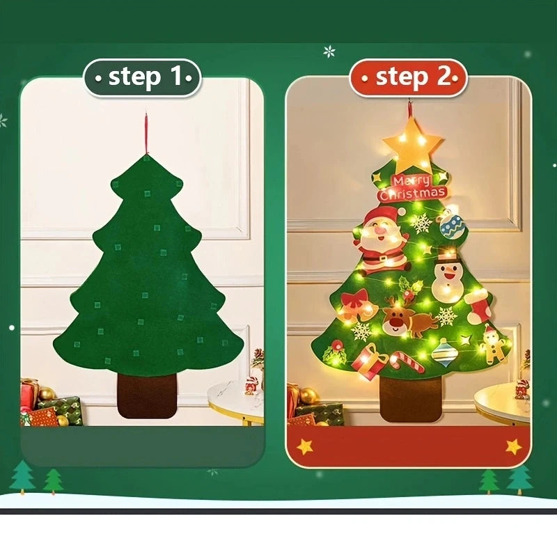 Christmas Tree with 32 Ornaments
