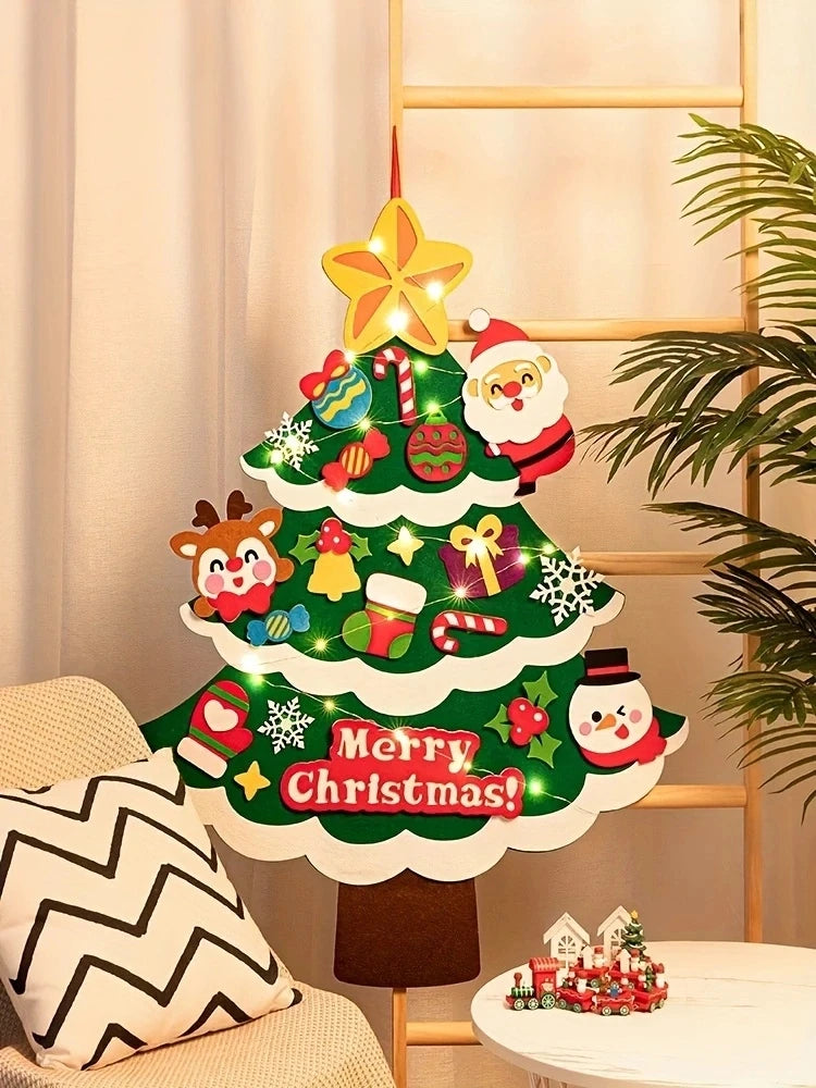 Christmas Tree with 32 Ornaments