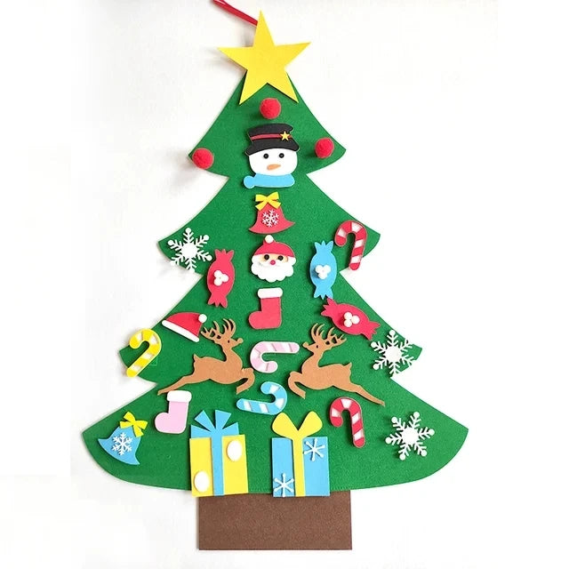 Christmas Tree with 32 Ornaments