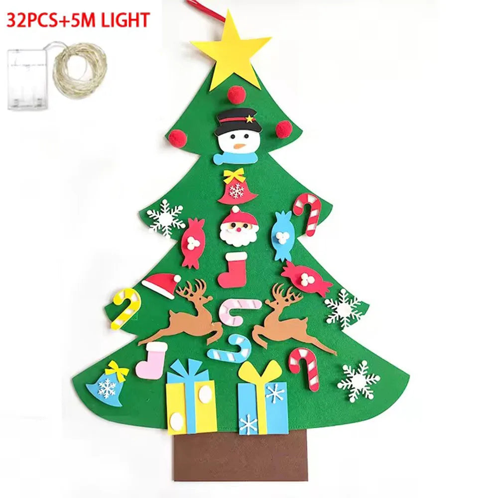 Christmas Tree with 32 Ornaments