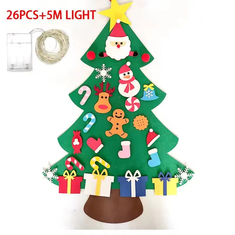 Christmas Tree with 32 Ornaments